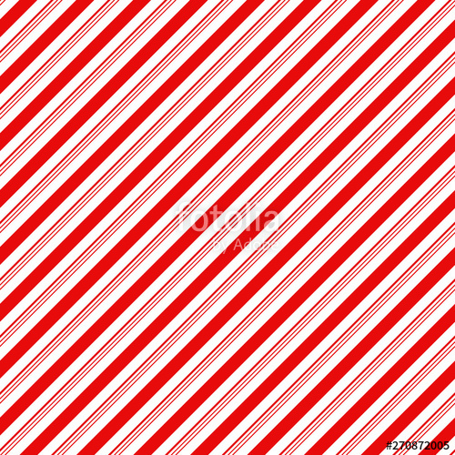 500x500 Candy Cane Stripes Seamless Pattern
