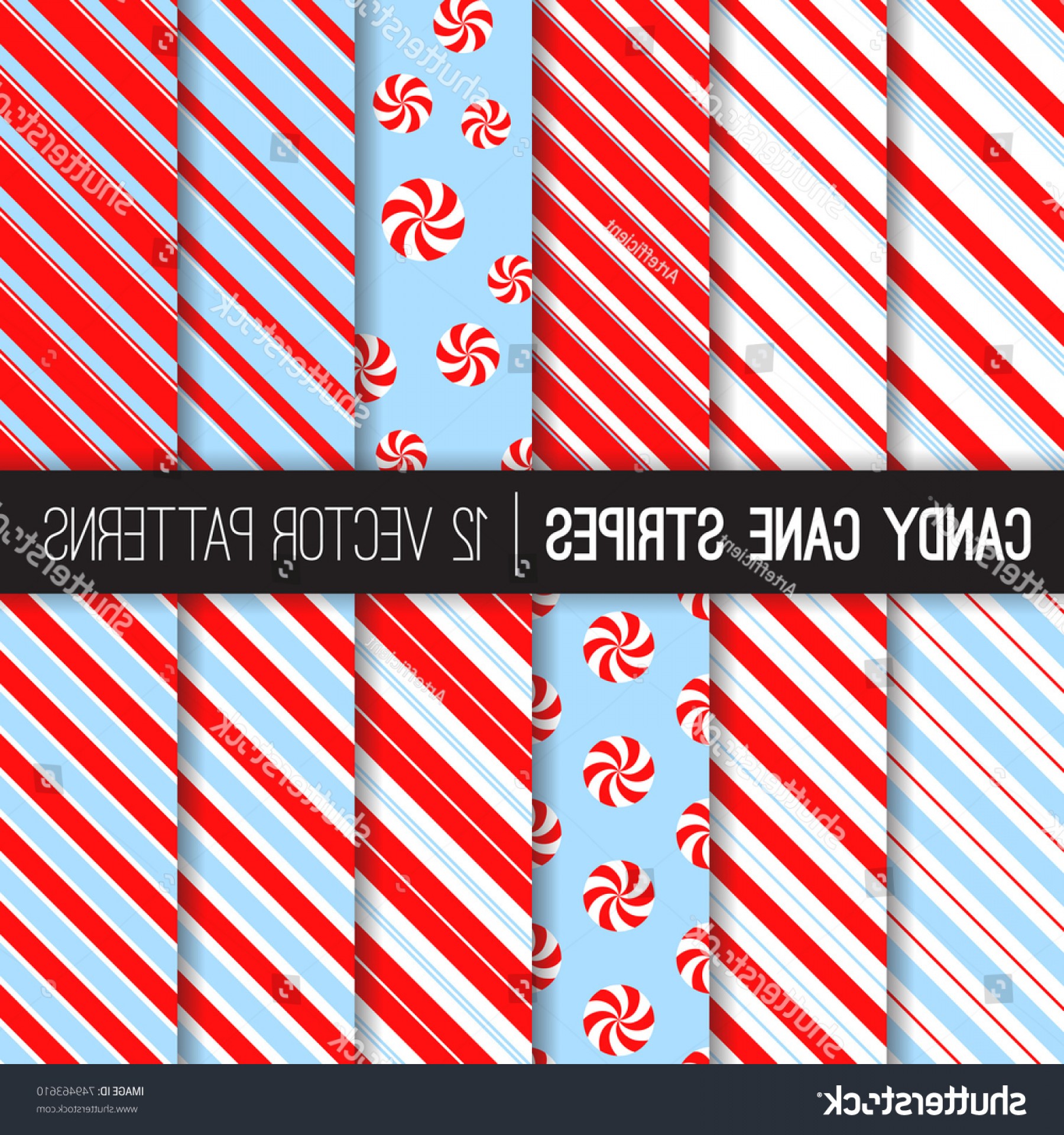 1800x1920 Candy Cane Stripes Vector Lamaison