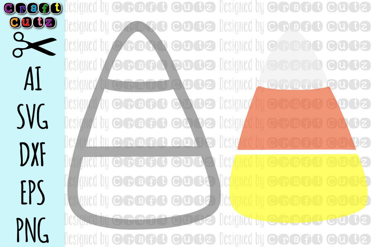 1200x800 Candy Corn Fall Fall Vector File, Dxf, Halloween