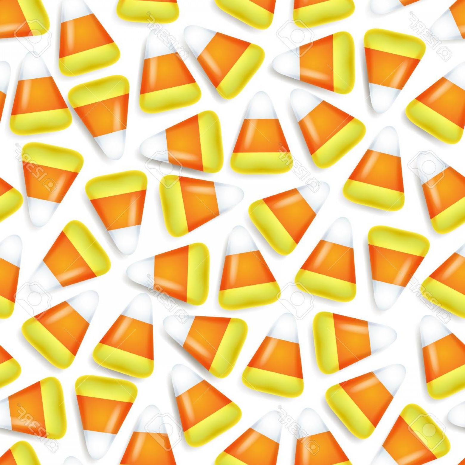 1560x1560 Photostock Vector Candy Corn Sweets Seamless Pattern Vector