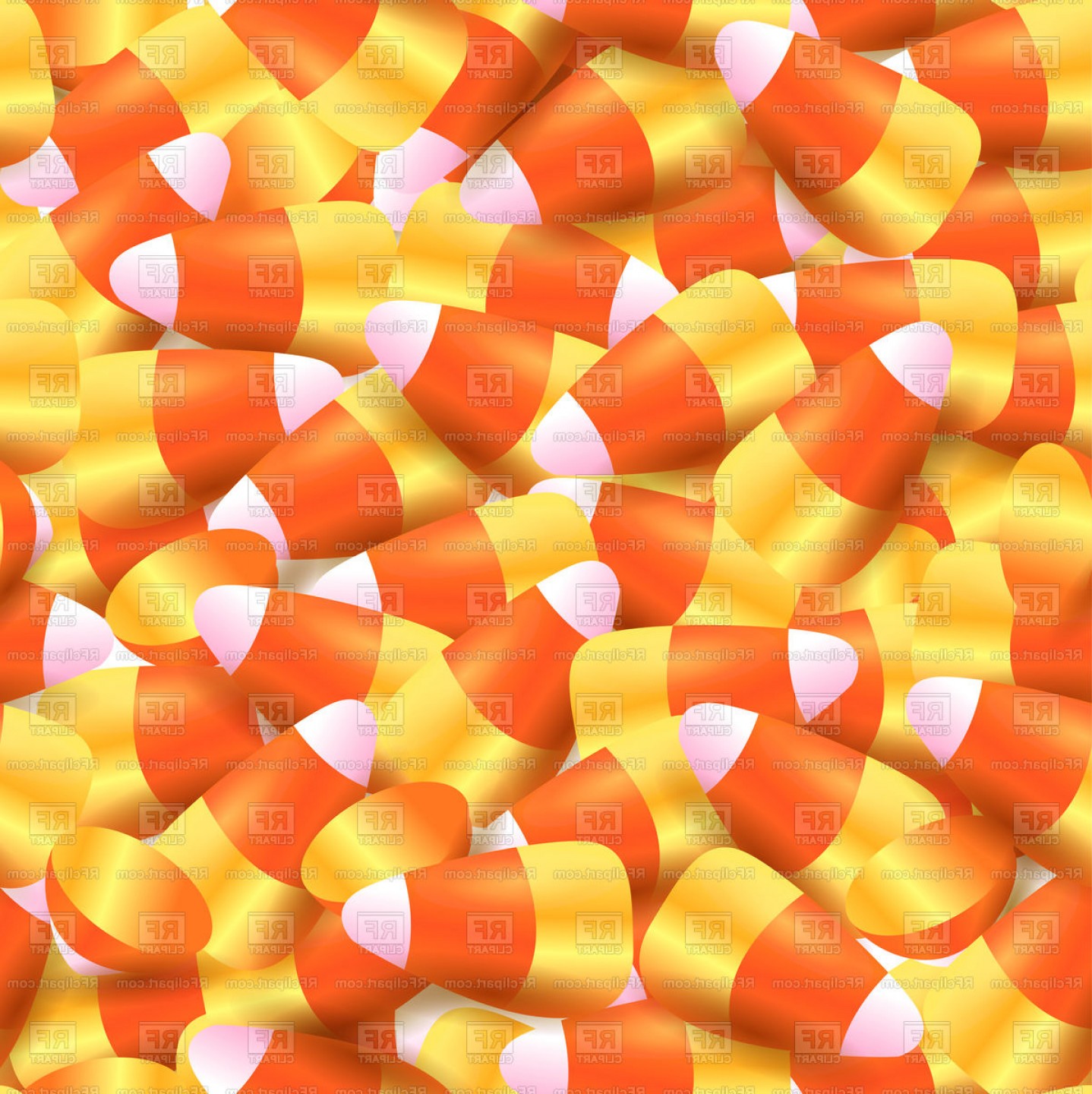 1438x1440 Seamless Background With Candy Corn Vector Clipart Soidergi