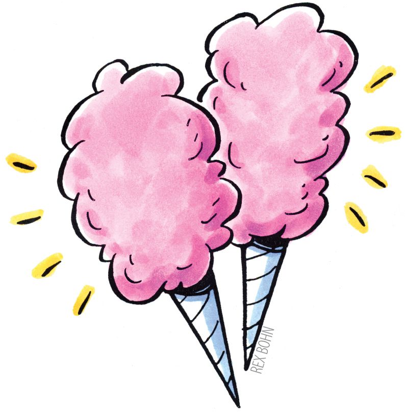794x809 Cotton Clipart Candy Floss