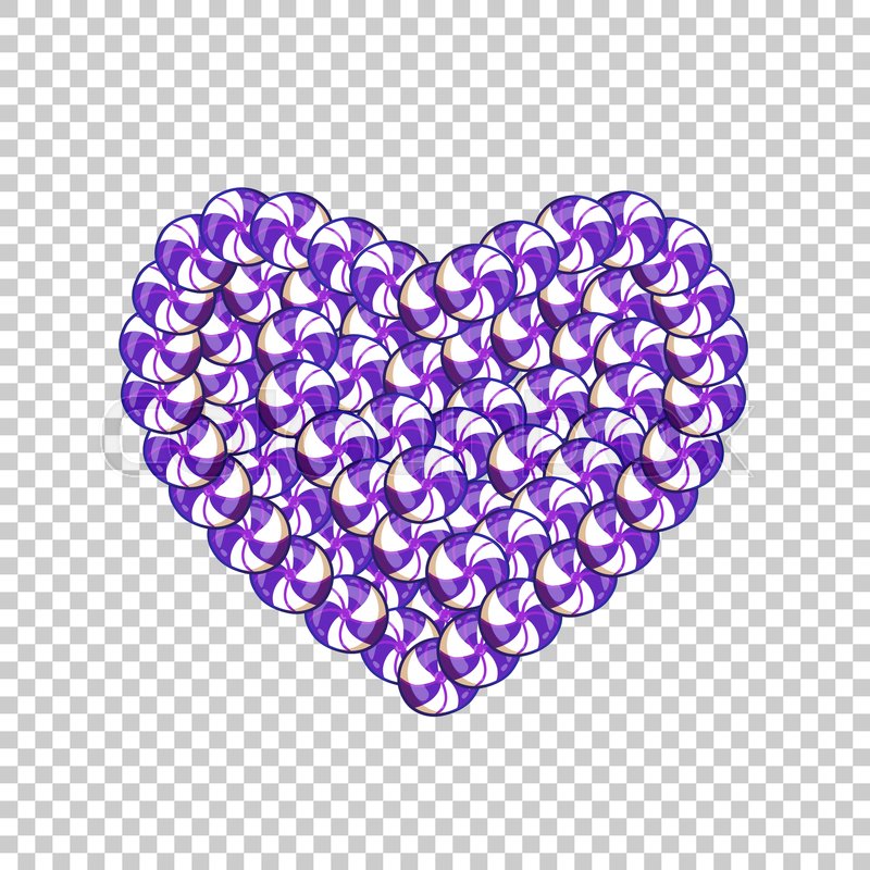 Candy Heart Made Of Violet And White Stock Vector Colourbox 800x800 Candy Heart Made Of Violet And White Stock Vector Colourbox