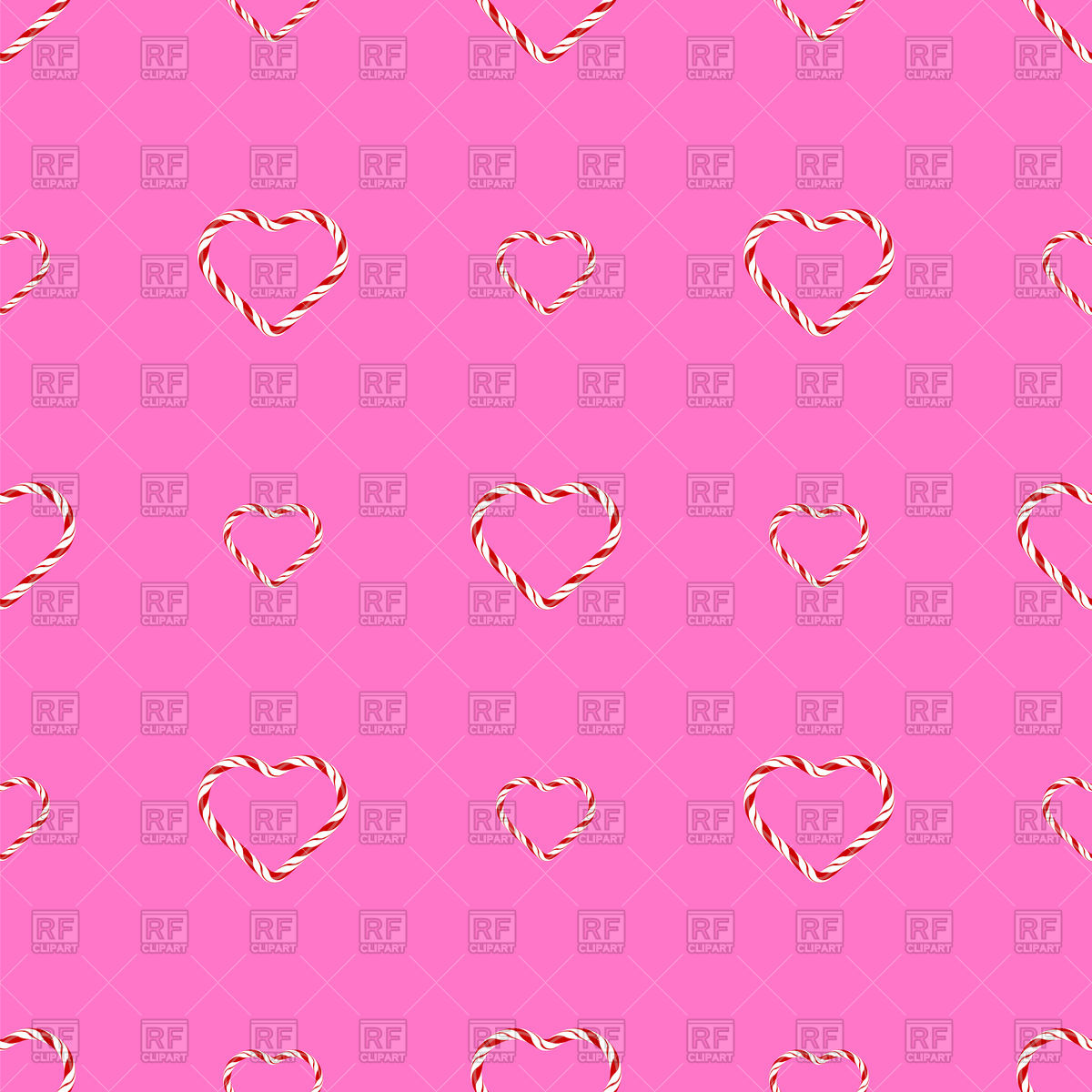 Seamless Sweet Candy Hearts Pattern Vector Image Of Backgrounds 1200x1200 Seamless Sweet Candy Hearts Pattern Vector Image Of Backgrounds