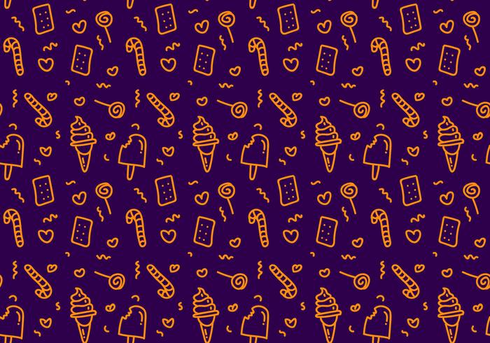 700x490 Free Candy Vector Pattern