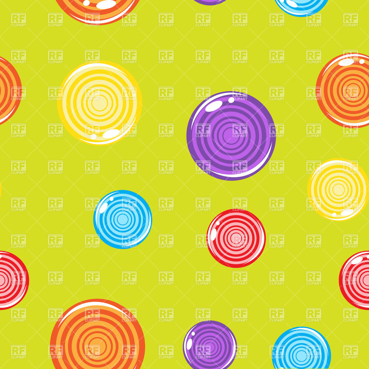 1200x1200 Lollipop Candy Seamless Pattern Vector Image Of Backgrounds