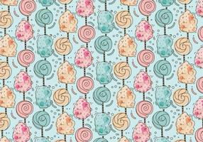 286x200 Candy Pattern Free Vector Art