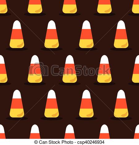 450x470 Candy Corn Pattern Candy Corn, Vector Seamless Halloween