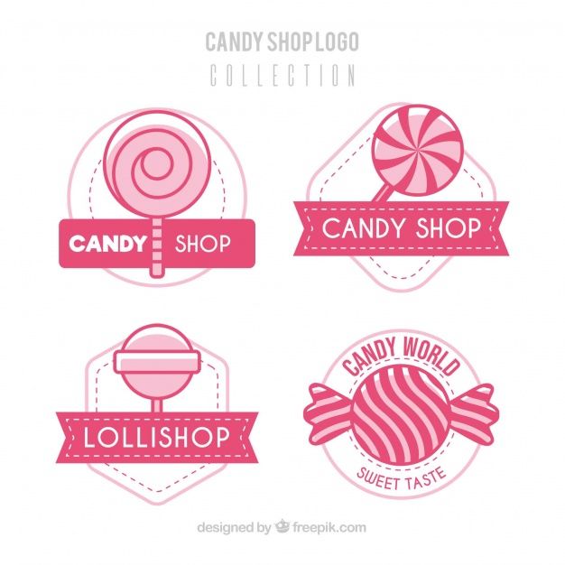 Candy Shop Logos Collection For Companies Free Vector Lollipop 626x626 Candy Shop Logos Collection For Companies Free Vector Lollipop
