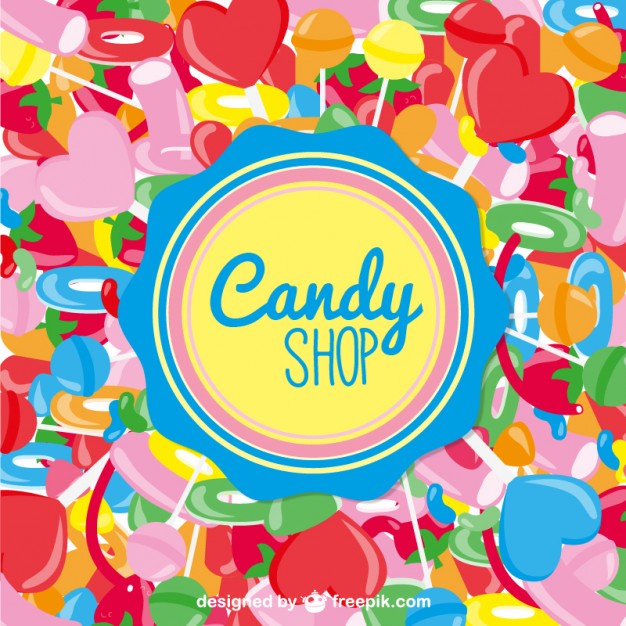 Candy Shop Vector Vector Free Download 626x626 Candy Shop Vector Vector Free Download