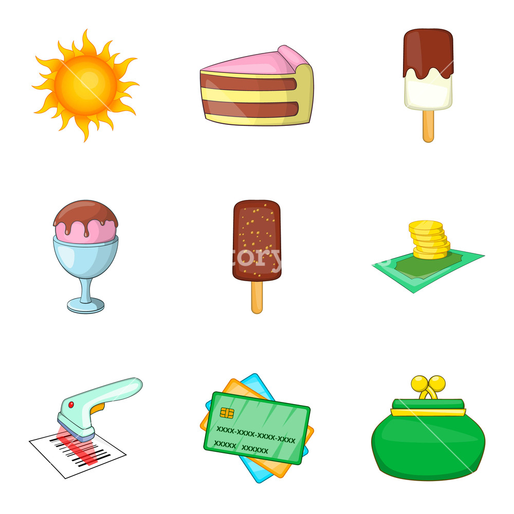 New Candy Shop Icon Set Cartoon Set Of New Candy Shop Vector 1000x1000 New Candy Shop Icon Set Cartoon Set Of New Candy Shop Vector