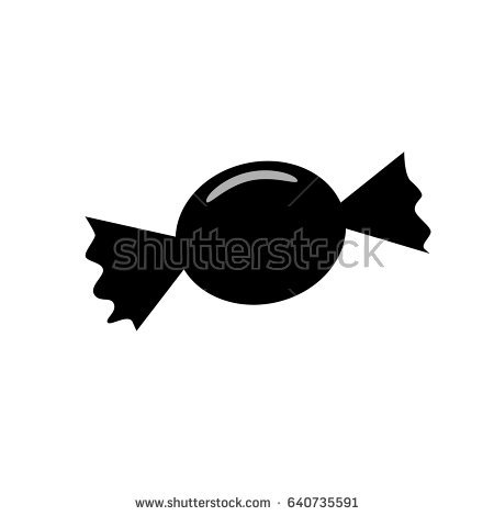 450x470 Stock Vector Candy Icon Isolated Flat Design Vector Illustration