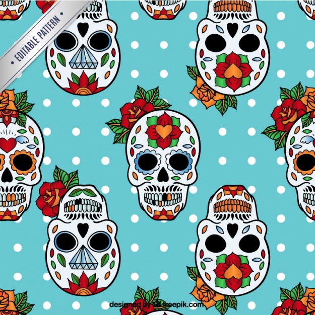 625x626 Sugar Skull Vectors, Photos And Free Download