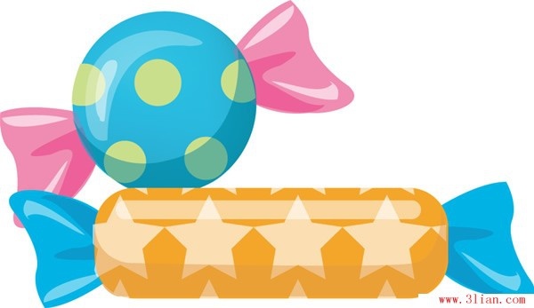 600x347 Candy Vector Free Vector In Adobe Illustrator