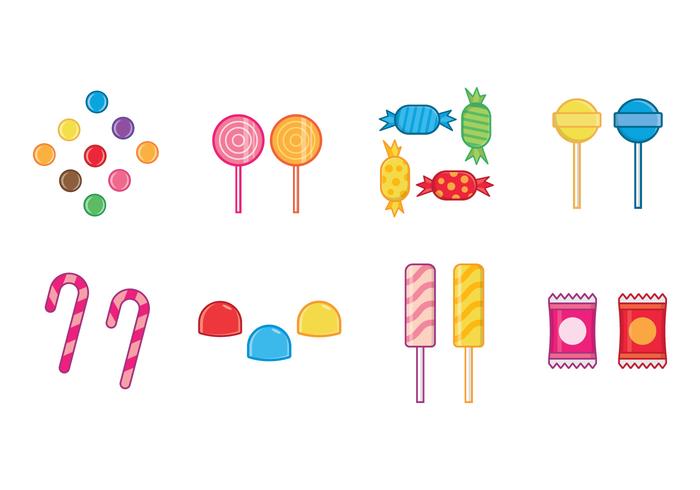 700x490 Free Candies Vector