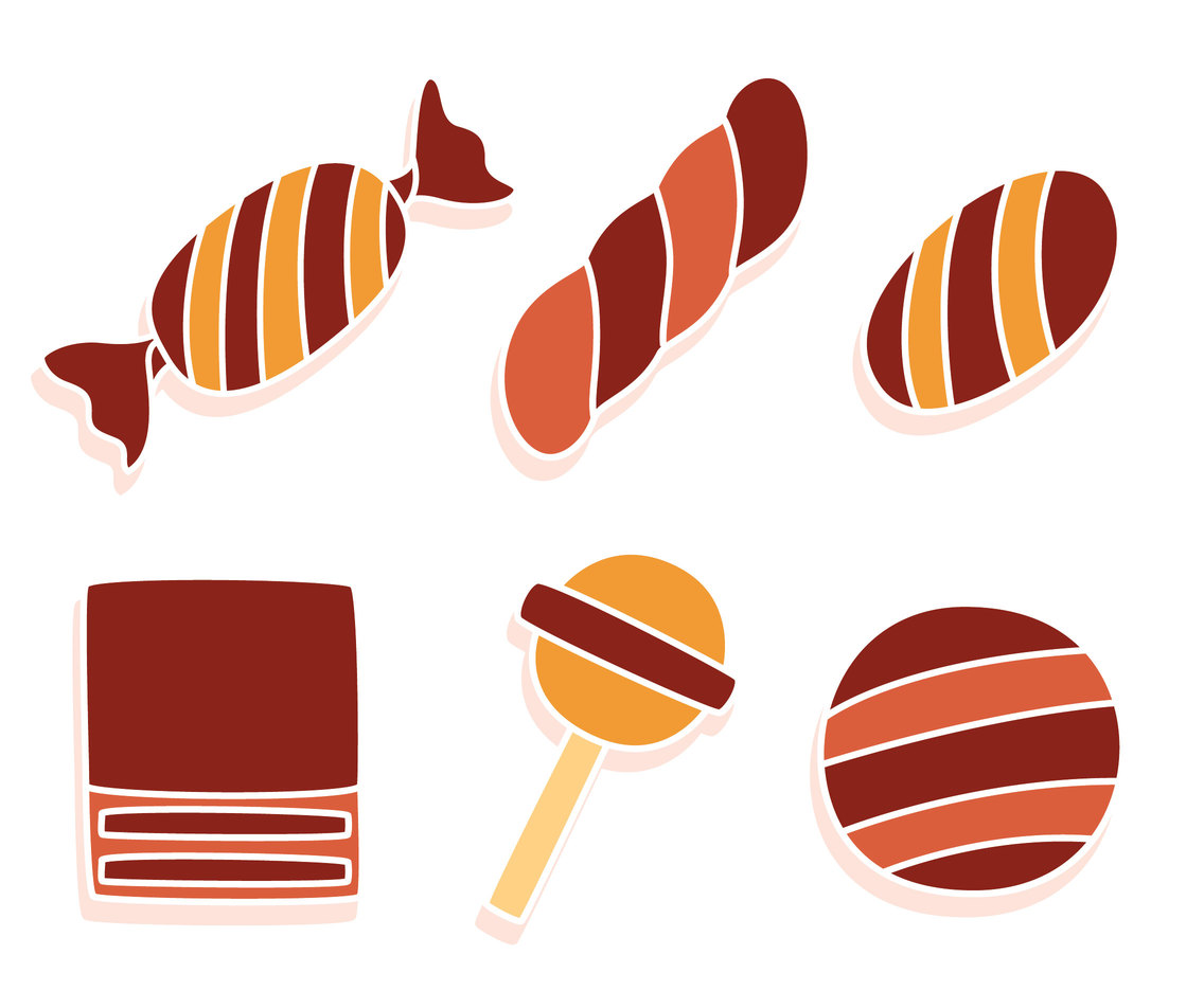 1136x936 Sweet Caramel Candy Vectors Vector Art Graphics