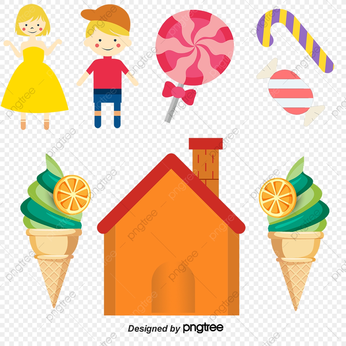 Vector Hand Drawn Cartoon Candy Store, Cartoon Vector, Candy 1200x1200 Vector Hand Drawn Cartoon Candy Store, Cartoon Vector, Candy