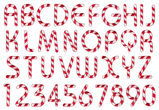 Candy Land Letter Font Images 550x383 Candy Land Letter Font Images