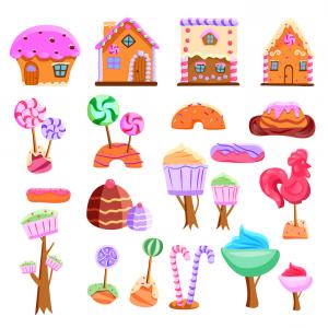 Fairy Tale Candy Land Set Vector Hoodamathrun 300x300 Fairy Tale Candy Land Set Vector Hoodamathrun