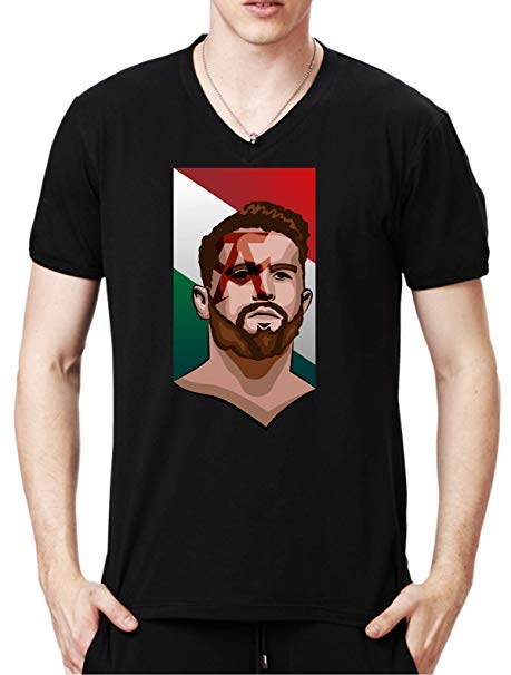 Myos Canelo Alvarez Vector Black V Neck T 459x606 Myos Canelo Alvarez Vector Black V Neck T