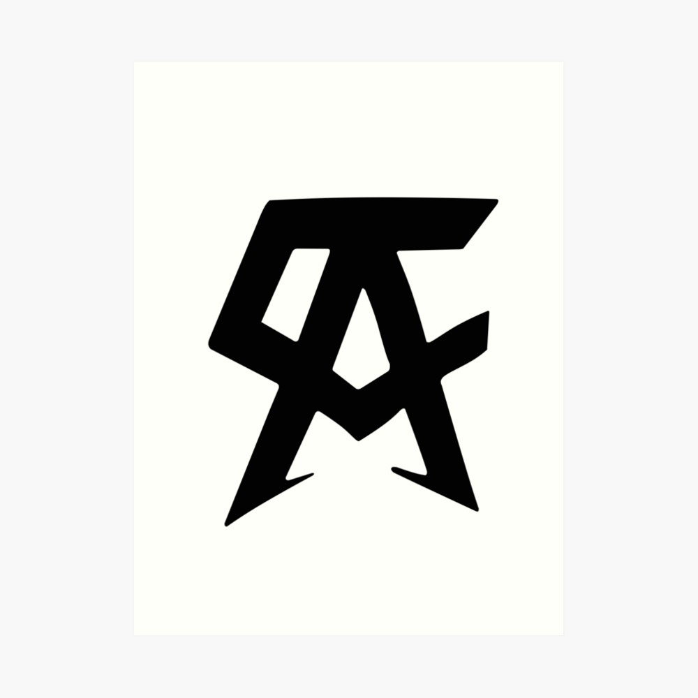Canelo Alvarez Logo Art Print 1000x1000 Canelo Alvarez Logo Art Print