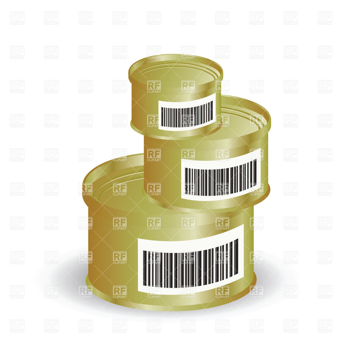 1200x1200 Canned Food Vector Image Of Food And Beverages