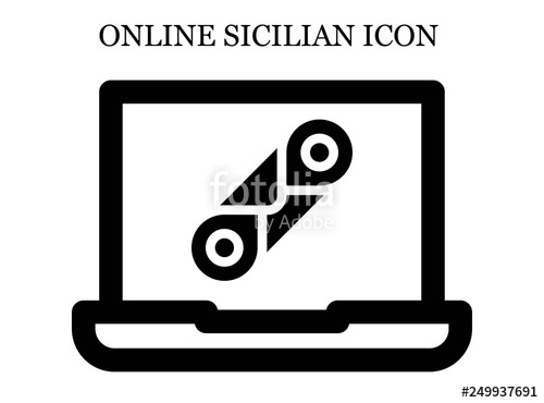 500x370 Online Cannoli Icon Stock Image And Royalty Free Vector