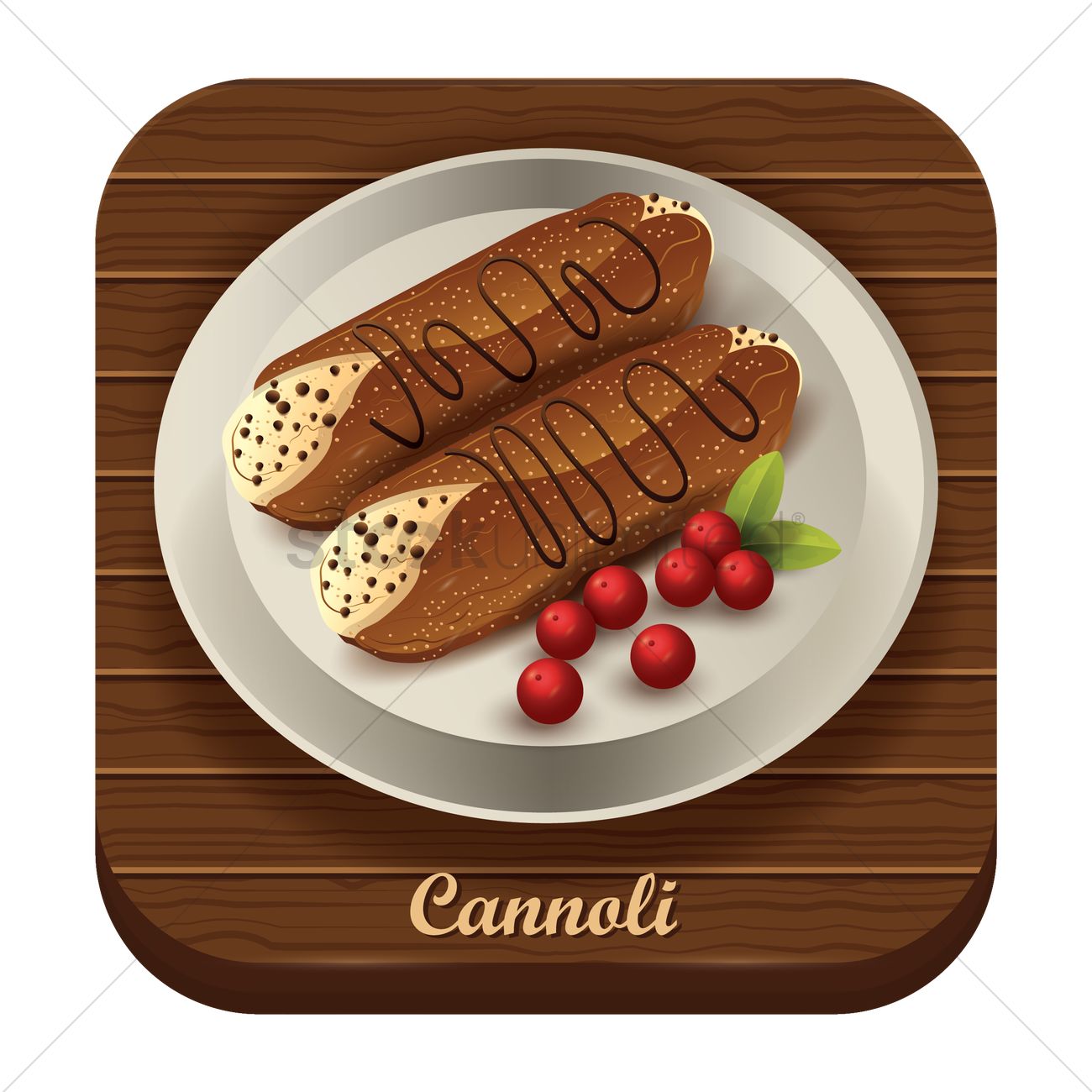 Cannoli Vector at Collection of Cannoli Vector free