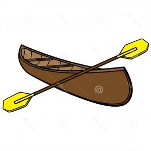 300x300 Stock Illustration Canoe Paddles Cartoon Illustration Image