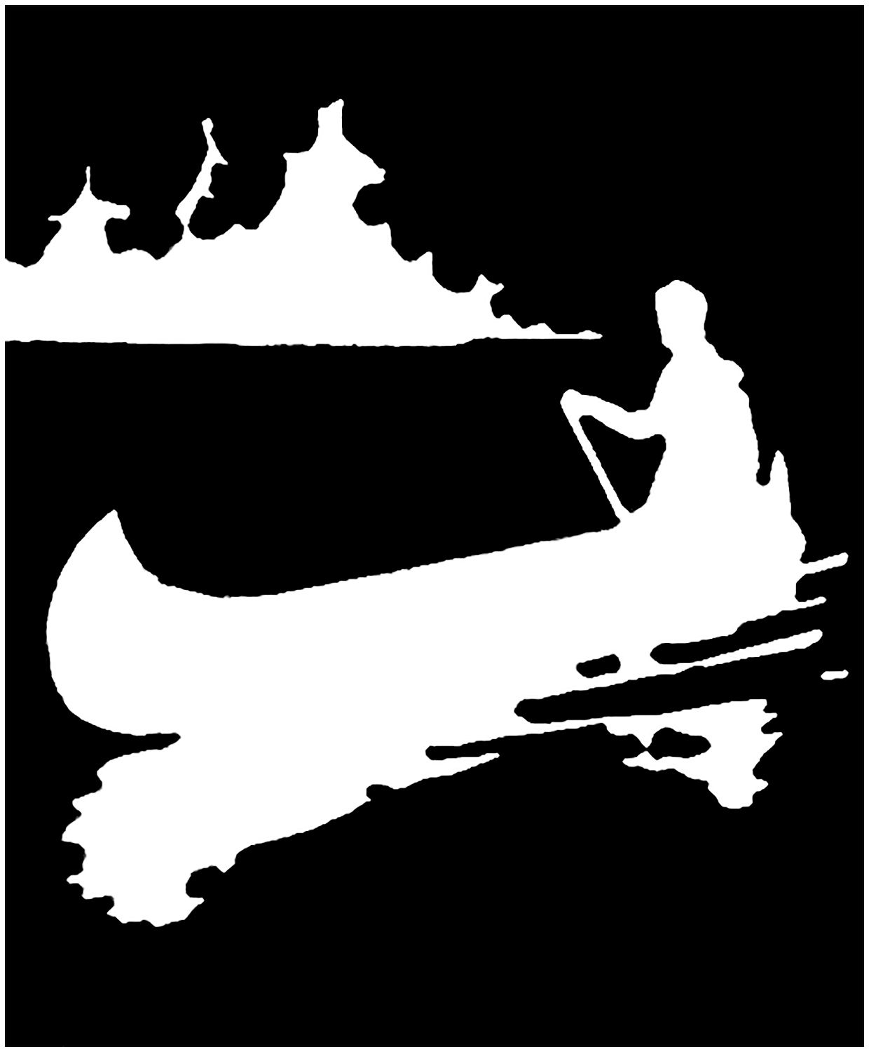 1240x1500 Vintage Canoe Silhouette Image Silhouette Schablonen