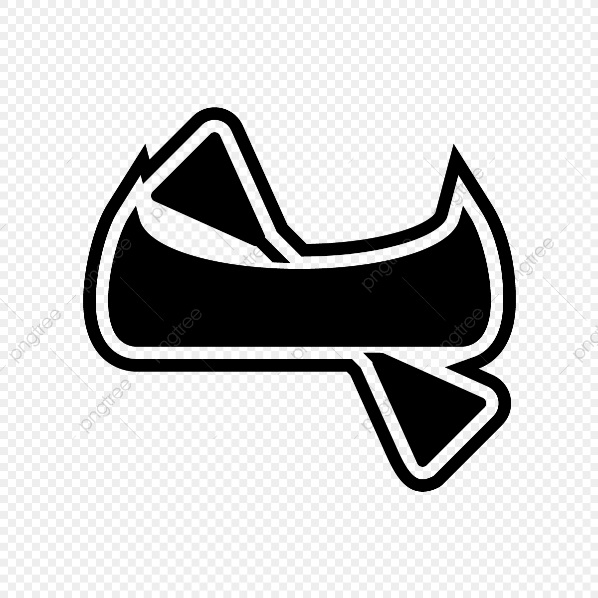 1199x1199 Vector Canoe Icon, Boat, Rowing, River Png And Vector