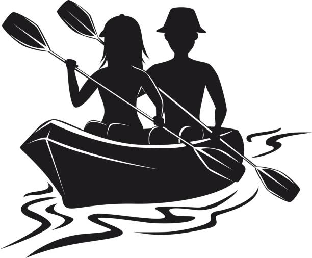 612x506 Canoe Silhouette Clipart