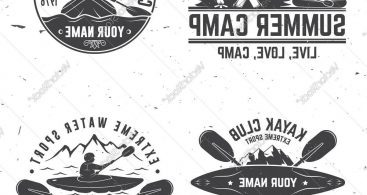 367x195 Canoe Summer Camp Vector Archives