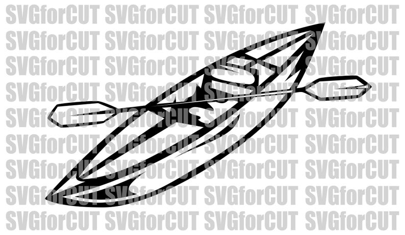 794x462 Canoe Vector Dxf Png Printable Clip Art Cricut Etsy