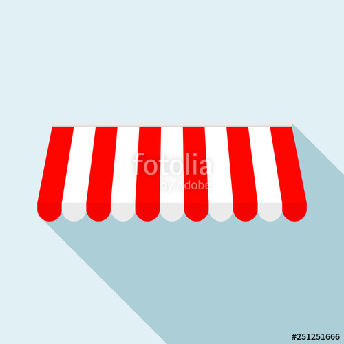 500x500 Canopy Icon Flat Illustration Of Canopy Vector Icon For Web