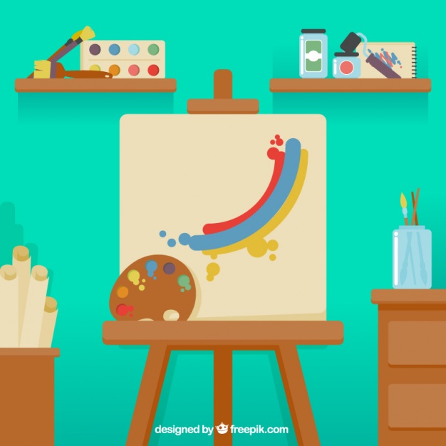626x626 Canvas For Painting Vector Free Download