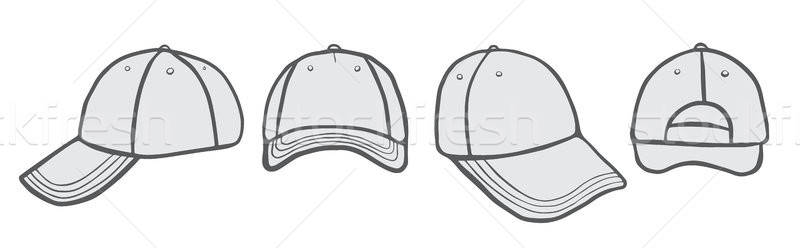 800x248 Cap Vector Template Vector Illustration Upimages