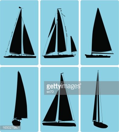 393x437 Cape Cod Sailboat Icons