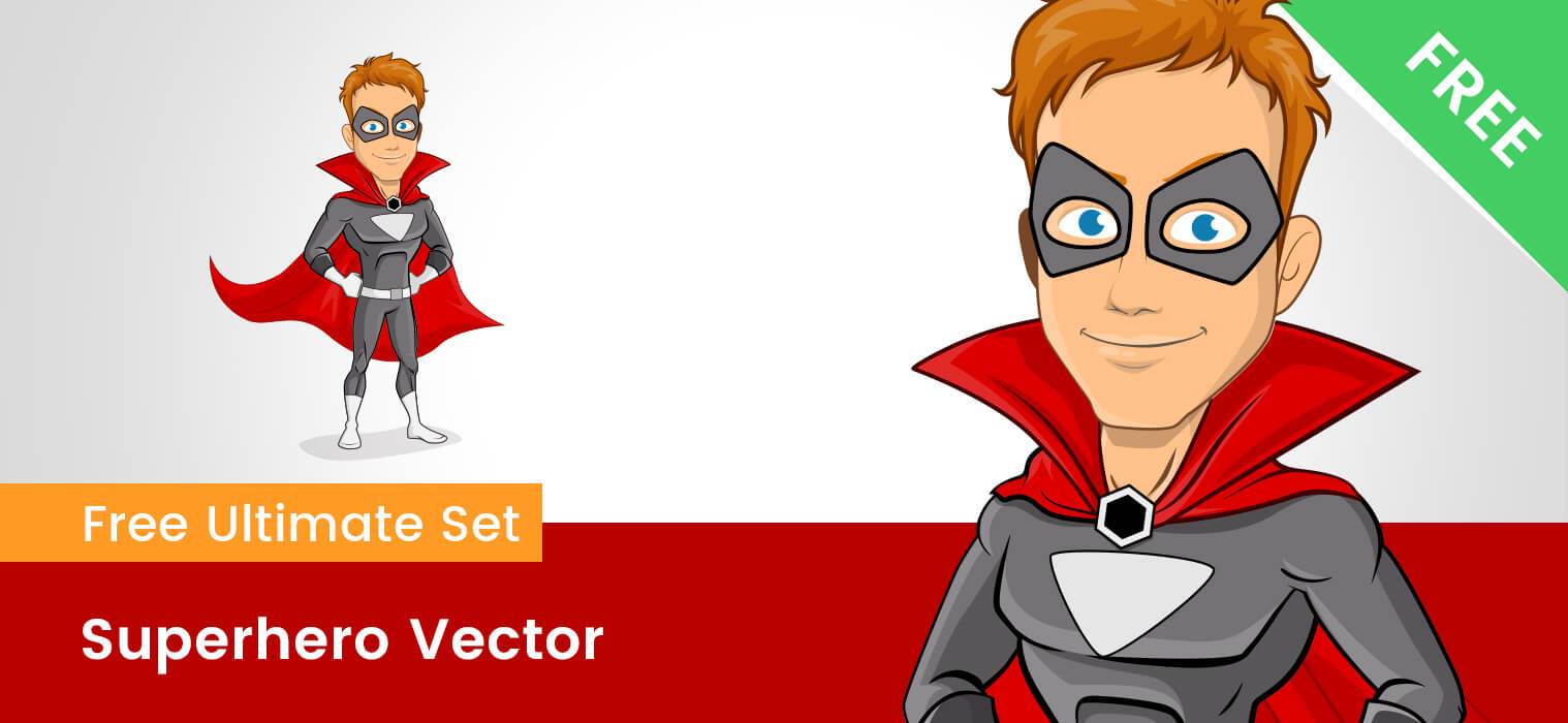 1518x700 Superhero Cape Vector