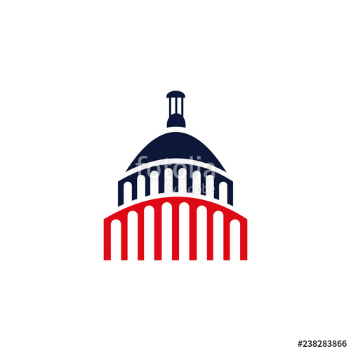 500x500 Capitol Dome Logo Stock Image And Royalty Free Vector
