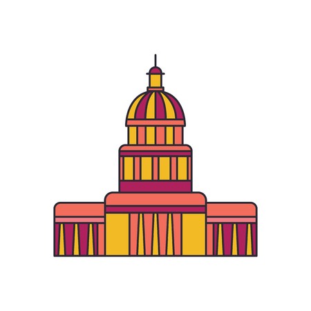 450x450 National Cuba Capitol Icon Cartoon National Cuba Capitol Vector