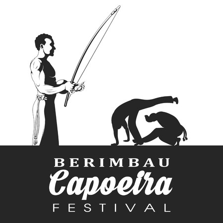 Capoeira Dancer Playing A Instrument Berimbau Two Capoeira Dance 450x450 Capoeira Dancer Playing A Instrument Berimbau Two Capoeira Dance