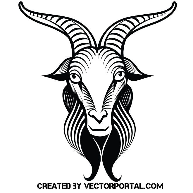 660x660 Capricorn Vector Image Art Free Vector Images, Vector Free
