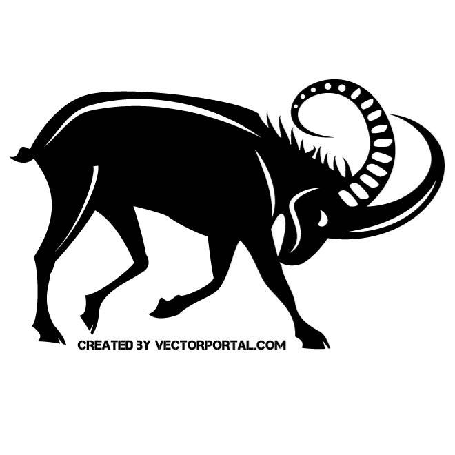 660x660 Capricorn Zodiac Sign Vector
