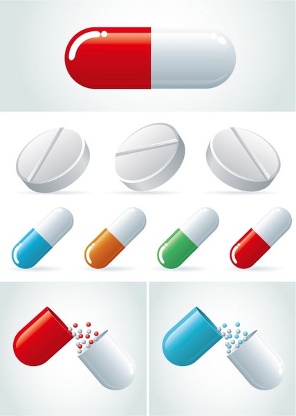 428x600 Capsules Vector Free Vector In Encapsulated Postscript