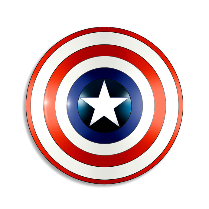 691x691 Captain America Logo Clipart