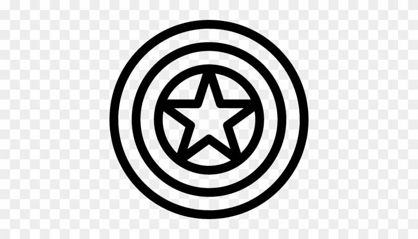 840x480 Shield Captain America Vector