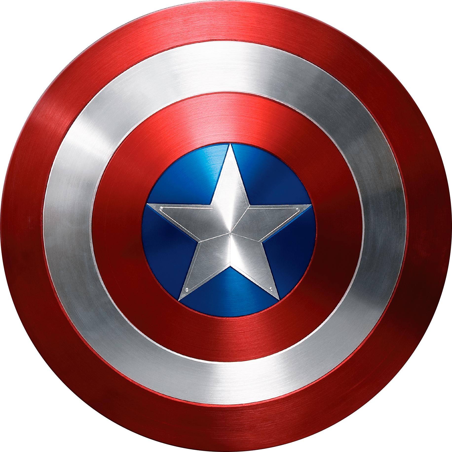 1832x1832 Captain America Photorealistic Shield Icons Png