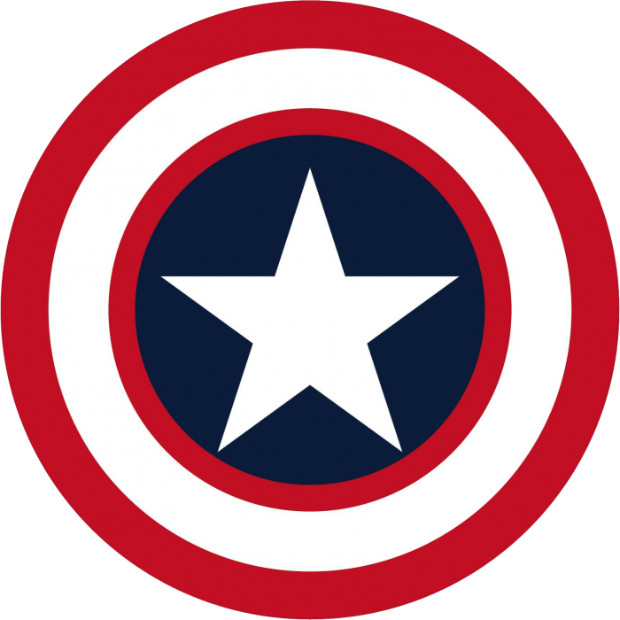700x700 Captain America Shield Png Vector, Clipart