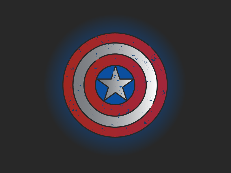 800x600 Captain America's Shield